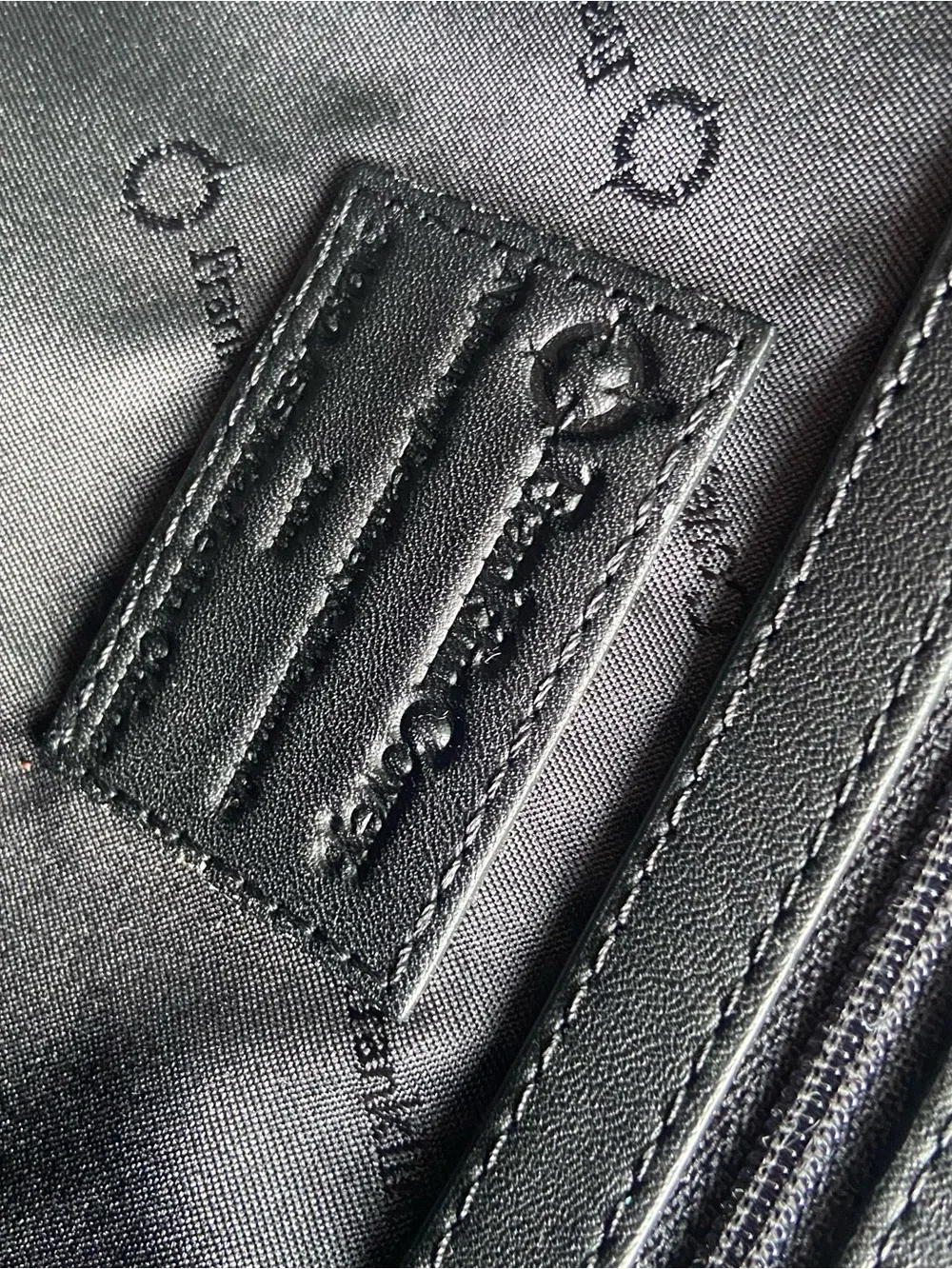 Franklin Covey Black Laptop Tote Bag